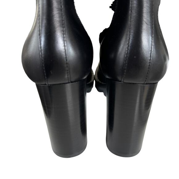 Louis Vuitton Star Trail Leather Ankle Boots Black Size 38 / US 7 NEW - Picture 6 of 13
